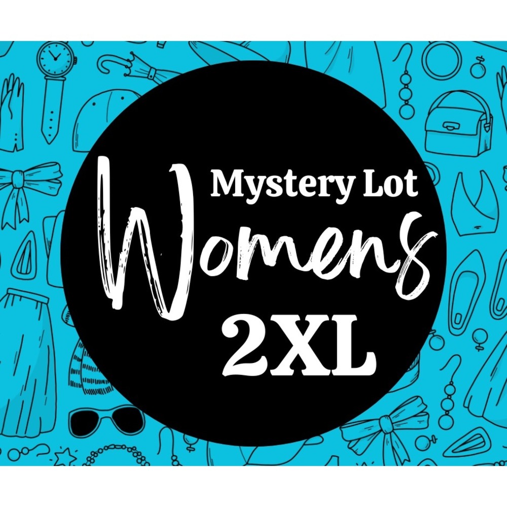 Mystery Lot Women 2XL XXL Fall Plus Clothing Bundle Tops Shirts Pullover Fashion